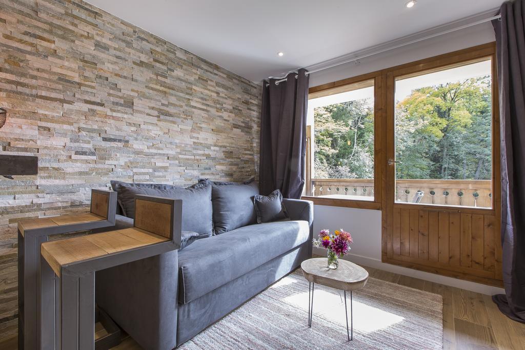 Les Chalets Autrichiens - Megeve Bagian luar foto