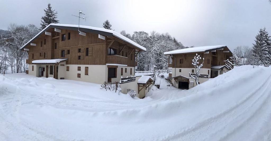Les Chalets Autrichiens - Megeve Bagian luar foto
