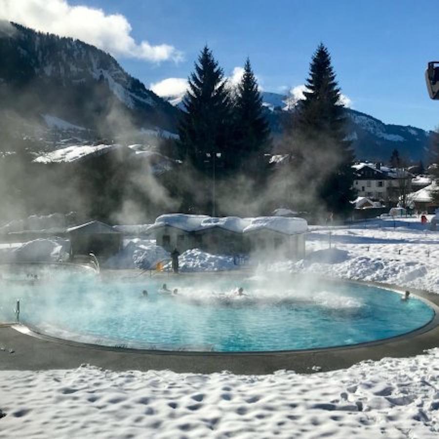 Les Chalets Autrichiens - Megeve Bagian luar foto