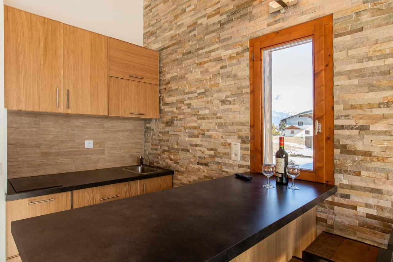 Les Chalets Autrichiens - Megeve Bagian luar foto